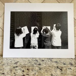 Vietnam Veteran’s Memorial Wall Art Photograph